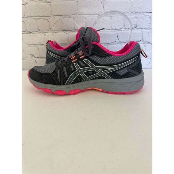 Asics Gel Venture 7 Women's running shoe size 6 gray/pink - Picture 8 of 11